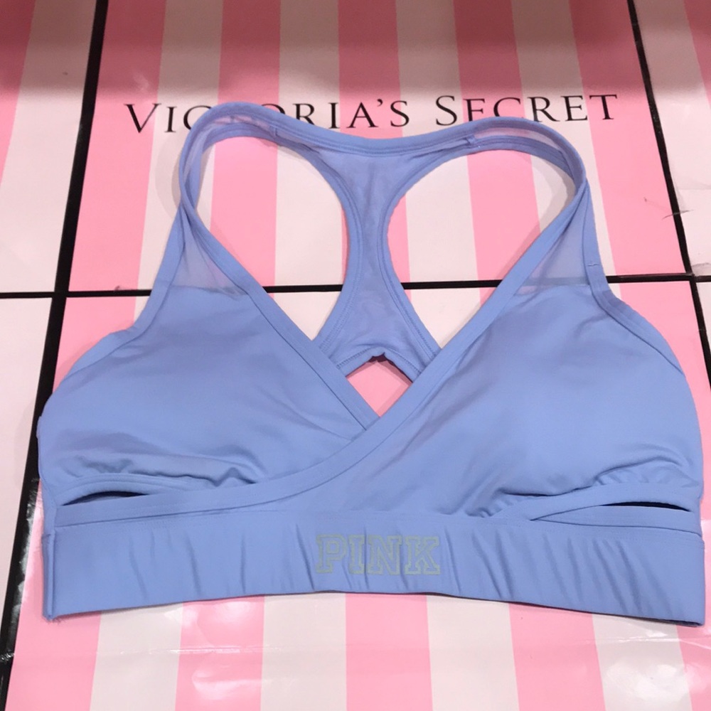💖Victoria’s Secret Pink Logo Sport Bra